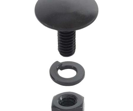 Model A Ford Running Board Splash Apron To Frame Mounting Set - 12 Pieces