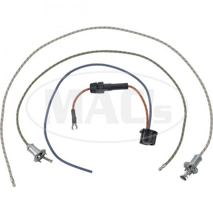 Ford Pickup Truck Turn Signal Flasher Wires - Braided - 29 Long - Without Flasher