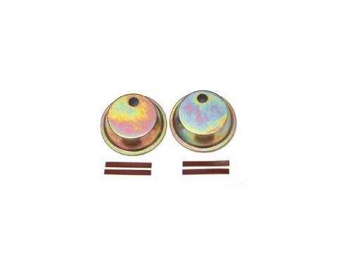 Premier Quality Products, Headlight Actuator Covers, Gold Anodized| 48011 Corvette 1968-1982