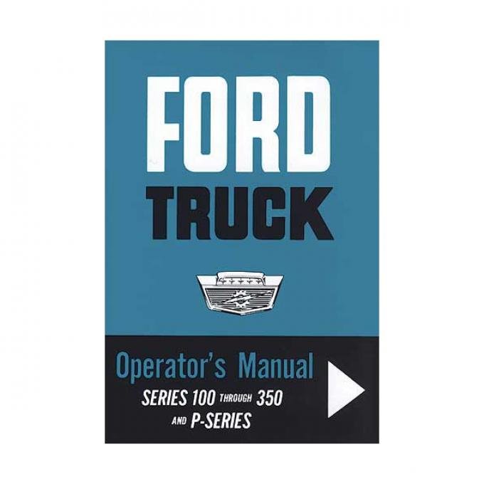 Ford Truck Operator's Manual - 40 Pages