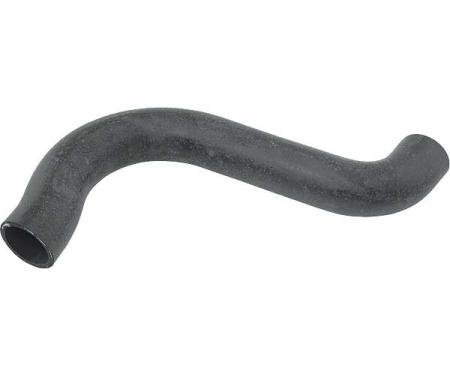 Ford Thunderbird Upper Radiator Hose, Molded, Exact Reproduction, No Script, 1955-57