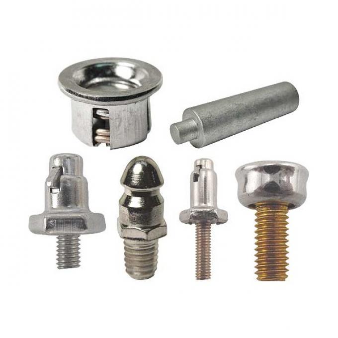 Ford Side Curtain Fastener Set - Ford Phaeton - 39 Pieces