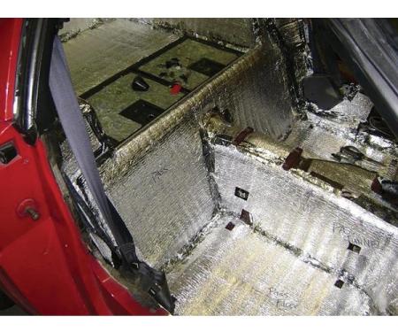 Corvette C4 Convertible Full Pre-Cut Insulation Kit, 1986-1996