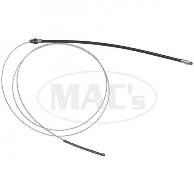 Ford Mustang Rear Emergency Brake Cable - Right - 131 - 6 Cylinder Before 2-17-1969