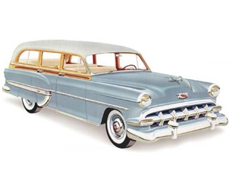 Chevy Windshield, Clear, Station Wagon, 1953-1954