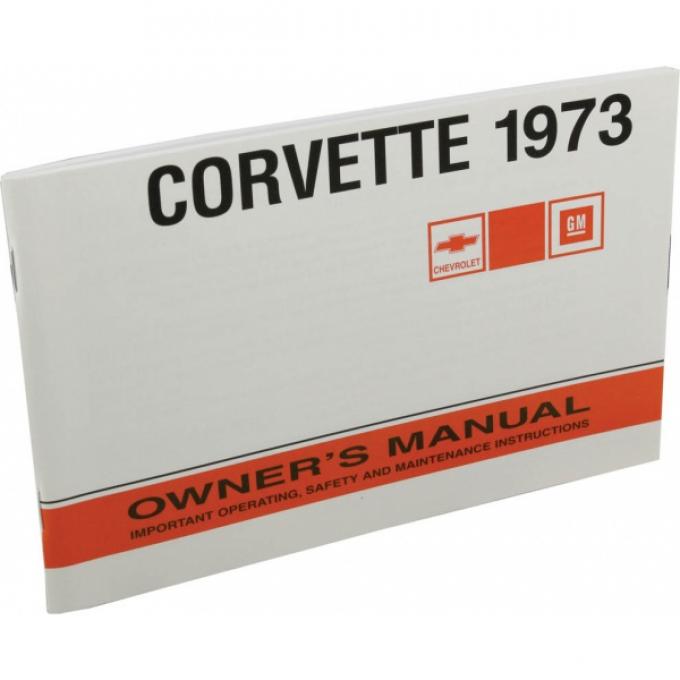 Corvette Owners Manual, 1973