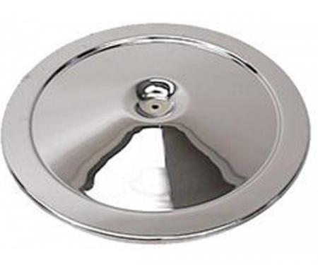 El Camino Air Cleaner Cover, Cowl Induction, Chrome, 1970-1972
