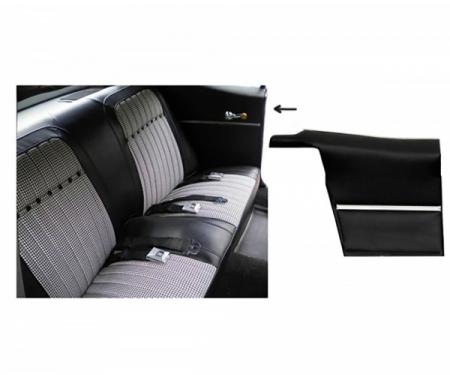 1969 Camaro Rear Side Panels, For Deluxe Interior, Assembled Coupe Only