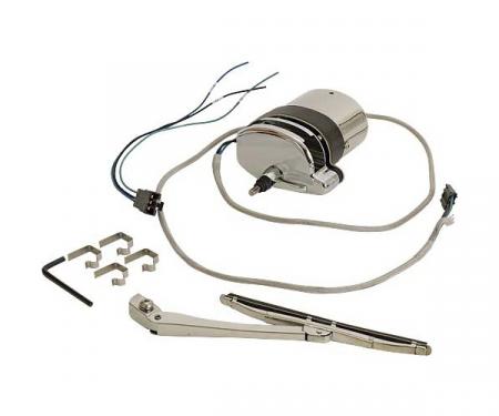 Electric Wiper Motor Kit - 12 Volt - Open Car