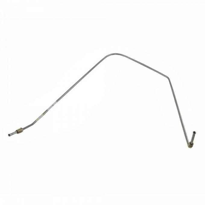 Corvette Front Master Cylinder Line, Power Brakes With 3/16 Inch Tubing, Stainless Steel, 1965-1966