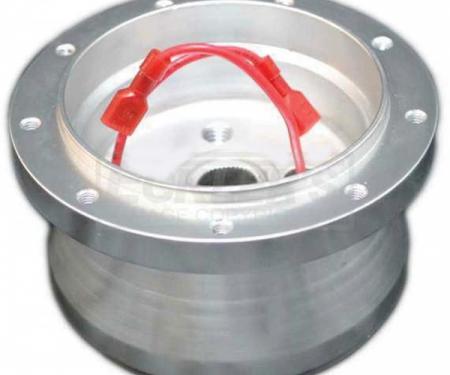 Camaro Steering Wheel Adapter Hub, Volante S9, Billet Aluminum, 1967-2002