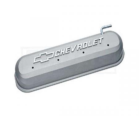 Firebird LS V8, Valve Cover, Cast Gray With Raised Emblems, 1967-2002