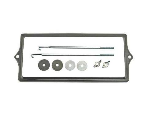 Ford Thunderbird Battery Hold Down Clamp Kit, For Original Style Grp 29N Batt, 1956-57
