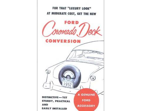 Coronado Deck Conversion Brochure - Ford
