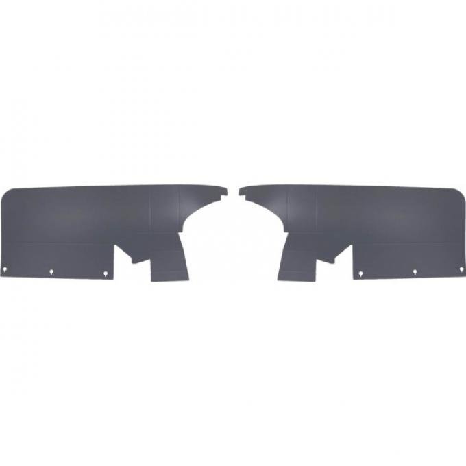 Trunk Panel Set - Cardboard - 2 Pieces - Ford Convertible