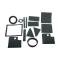 Heater Foam Seal Kit - 14 Pieces