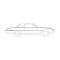 Ford Thunderbird Body Side Moulding Kit, 10 Pieces, 1961