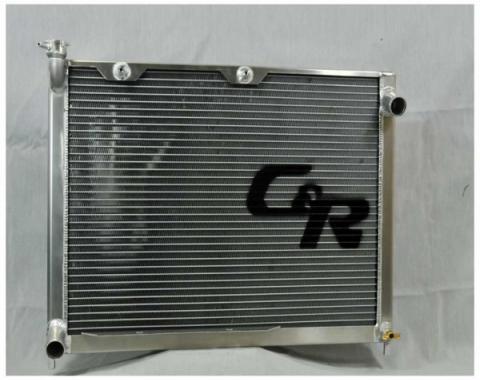 Chevelle And Malibu C&R Racing Radiator, For LS Engines, With Transmission Oil Cooler, 1968-1977