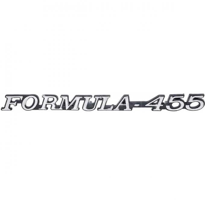Firebird Formula-455 Fender Emblem, 1972-1975