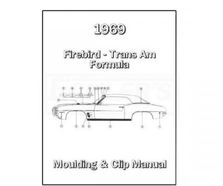 Firebird Molding And Clip Manual, 1969