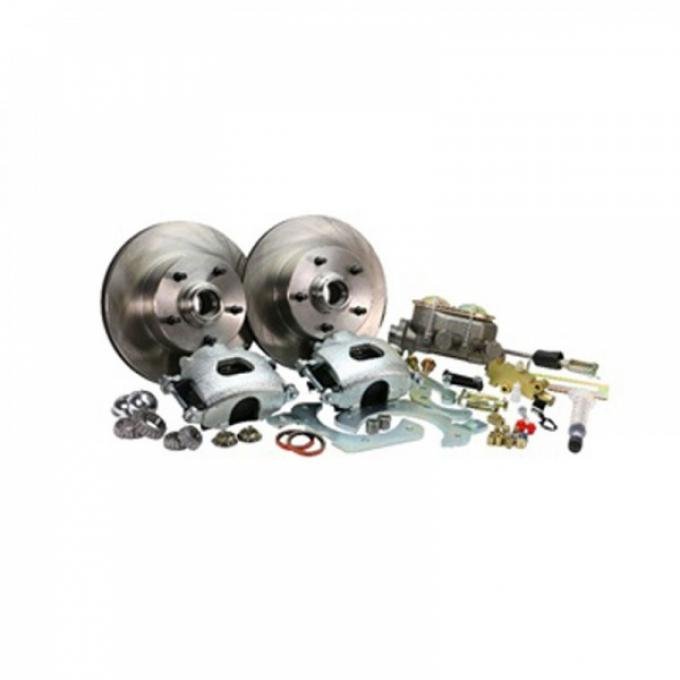 Classic Chevy -  Front Disc Brake Conversion Kit For Stock Spindles, Manual, 1955-1957