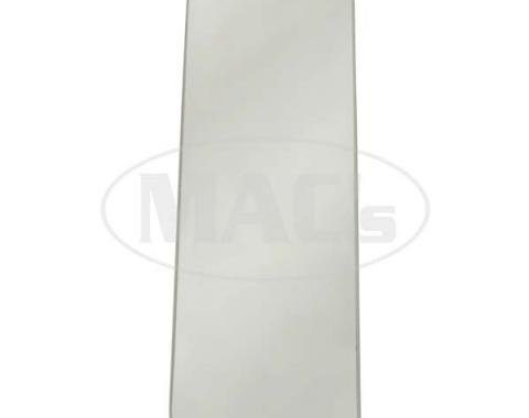 Vent glass, front - 55-56 Full-size Ford, Station Wagon - Clear