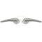 Door Handle, Billet, 1/2 Inch Round Spine, 1957-1979