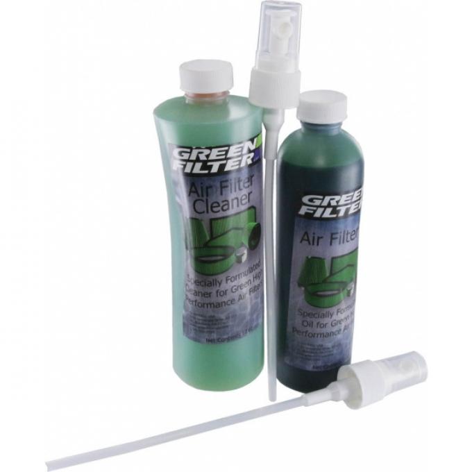 Corvette Green Air Filter Cleaner Kit