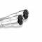 Borla Exhaust Systems NPP S-Type Rear Section Exhaust, 4 Rolled Round Intercooled Angle Cut Polished Tips| 11902 Corvette Z06 2015-2017