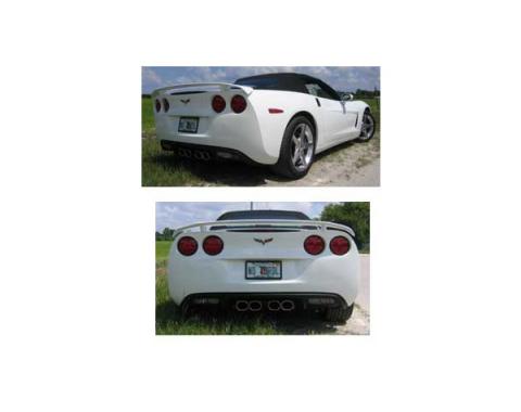 Corvette Wing, Rear, Street Racer, John Greenwood Design, 2005-2013