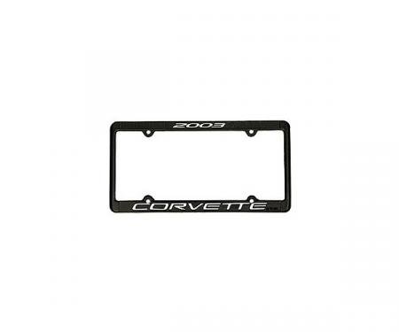 Corvette Year License Frame, 1984-2006