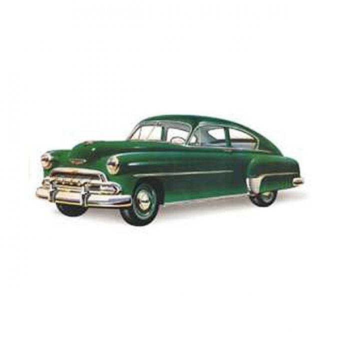 Chevy Vent Glass, Front, Fleetline 2 & 4-Door Sedan, 1949-1952