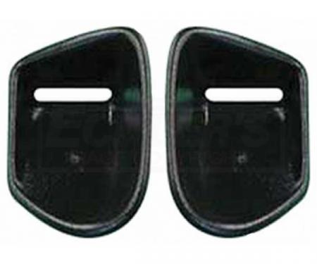 Camaro Rear Seat Belt Lower Trim, Convertible, 1987-1992
