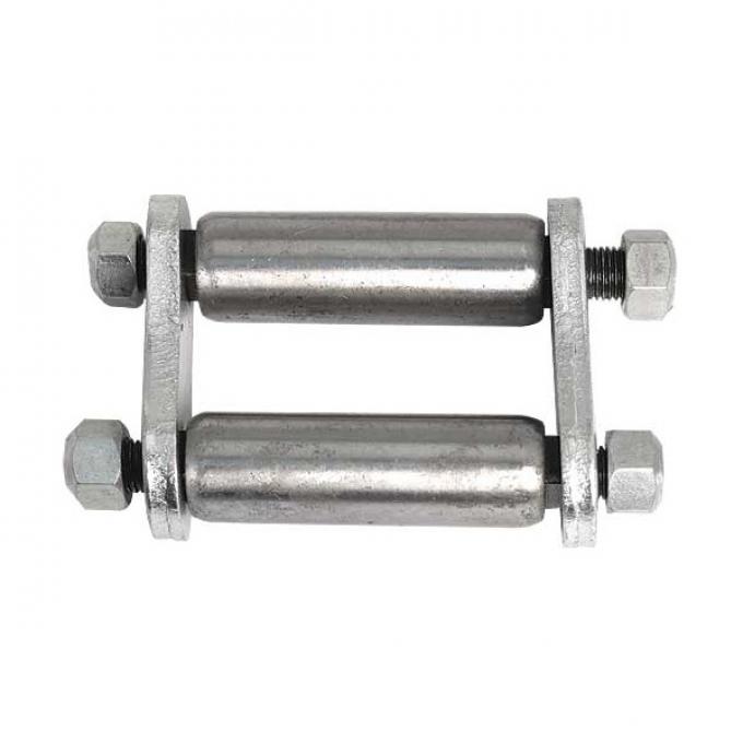 Front Spring Shackle Kit - Steel Bushing - Ford 122 Inch Wheelbase 3/4 Ton