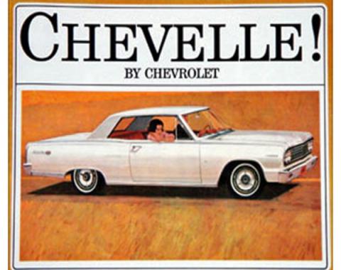 Chevelle Literature, Color Sales Brochure, 1964