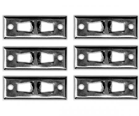 El Camino Body To Bumper Seal Clip Set, Rear, 1968-1972