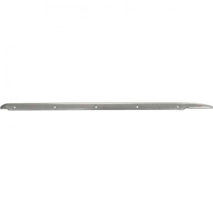 Model A Ford Rear Side Window Garnish Mouldings - Steel - Tudor Sedan