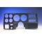 Chevy Or Gmc Truck Classic Dash 6 Hole 5'' Dash Panel No With Gauges, 1973-1983