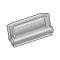 Model T Ford Front Seat Back Panel - Flat Panel Portion - Roadster