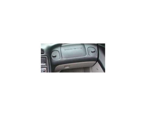 Corvette Air Conditioning Dash Vent Covers, Black, "ComfortCovers", 1997-2004