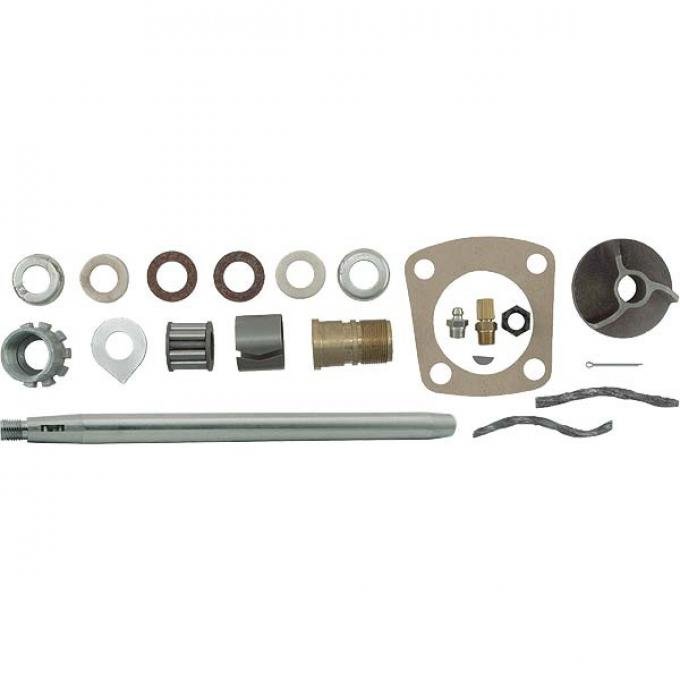 Model A Ford Water Pump Rebuild Kit - 21 Pieces - With Stainless Steel Shaft