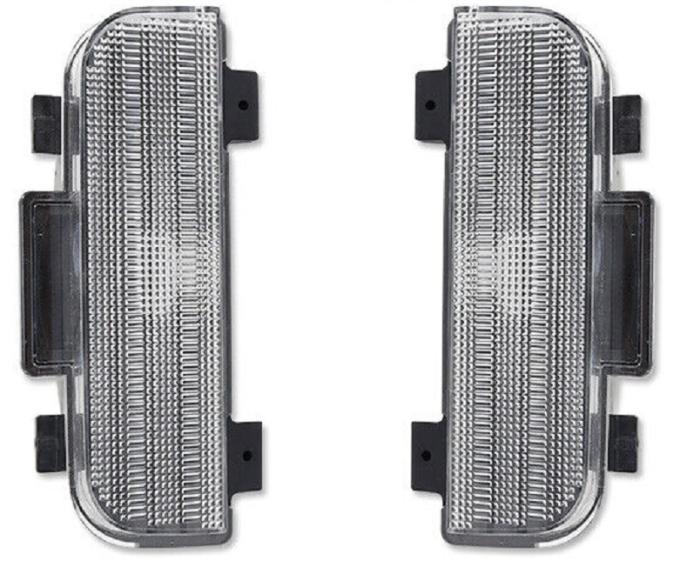 Redline Restomotive® 1984-1990 Chevrolet Corvette Backup Light Lens Set