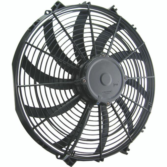Vintage Air Skewed Blade Electric Fan 16.30 x 2.87 x 1.20 IN. - 1810 CFM 32616-VUF
