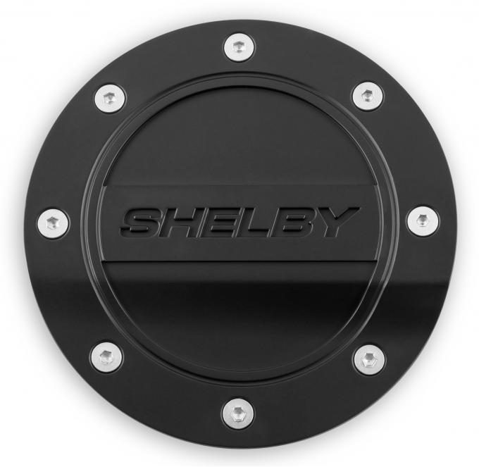 Drake Muscle 2015-2019 Ford Mustang Shelby All Black Fuel Door (2015-18) FS3Z-6640526-SA