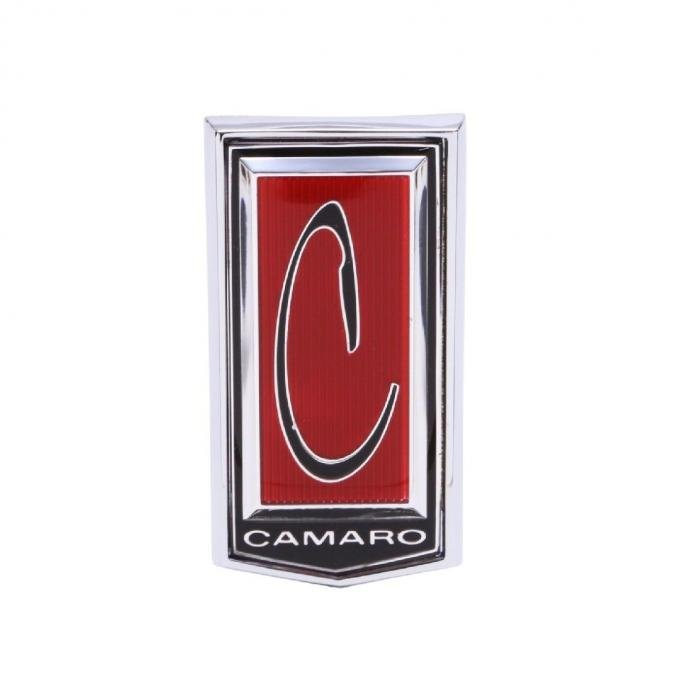 Trim Parts 71-74 Camaro Front Header Panel Emblem, Each 6821