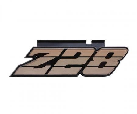 Trim Parts 80-81 Camaro Grille Emblem, Z-28, Gold, Each 6884