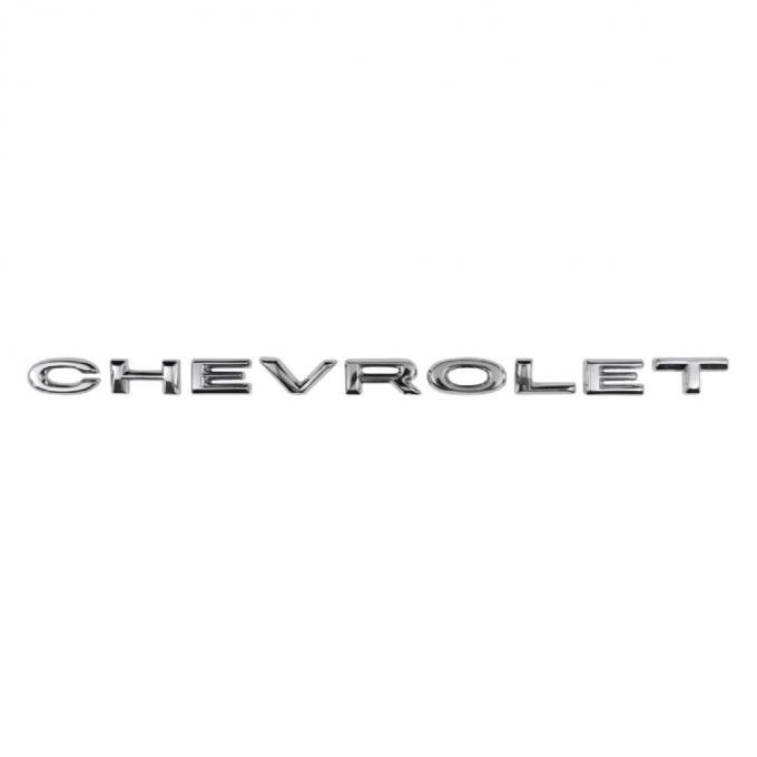Trim Parts 65 Chevelle Hood Letters, Chevrolet, Set 4216