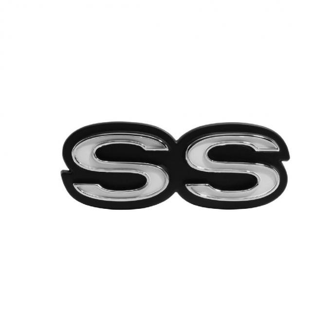 Trim Parts 69 Impala Trunk Lid Emblem, Impala, SS", Each 2885