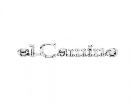 Trim Parts 68-69 El Camino Front Header Panel Emblem, El Camino, Each 4851