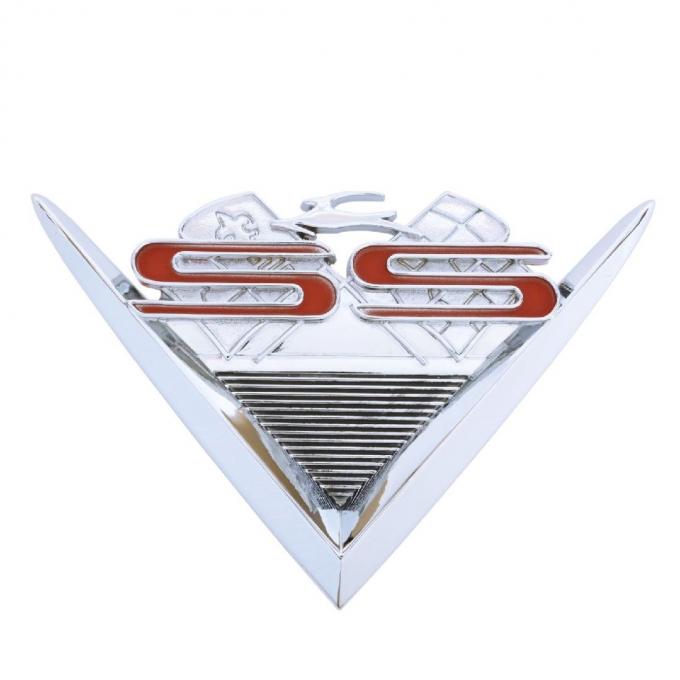 Trim Parts 61 Impala Trunk Emblem, SS", Each 2126